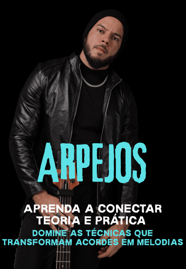 Capa da Trilha Arpejos, domine as técnicas que transformam acordes em melodia